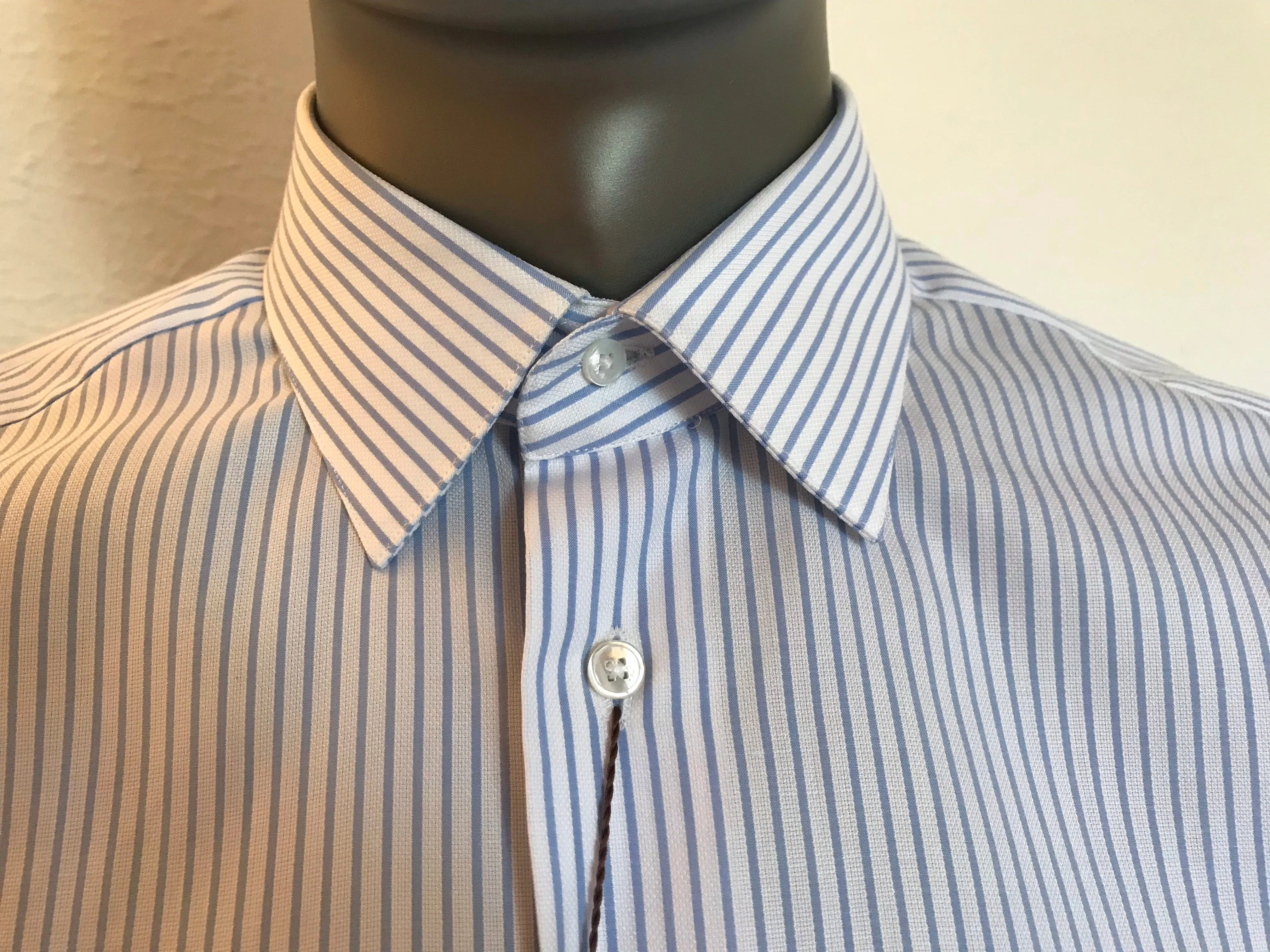 Light Blue Striped Shirt