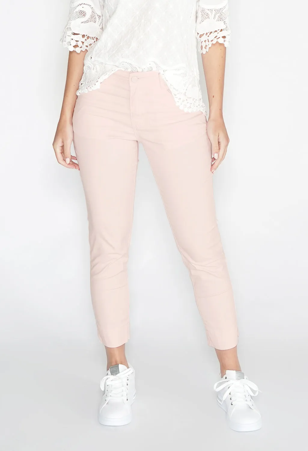 Light Pink Cropped Jean