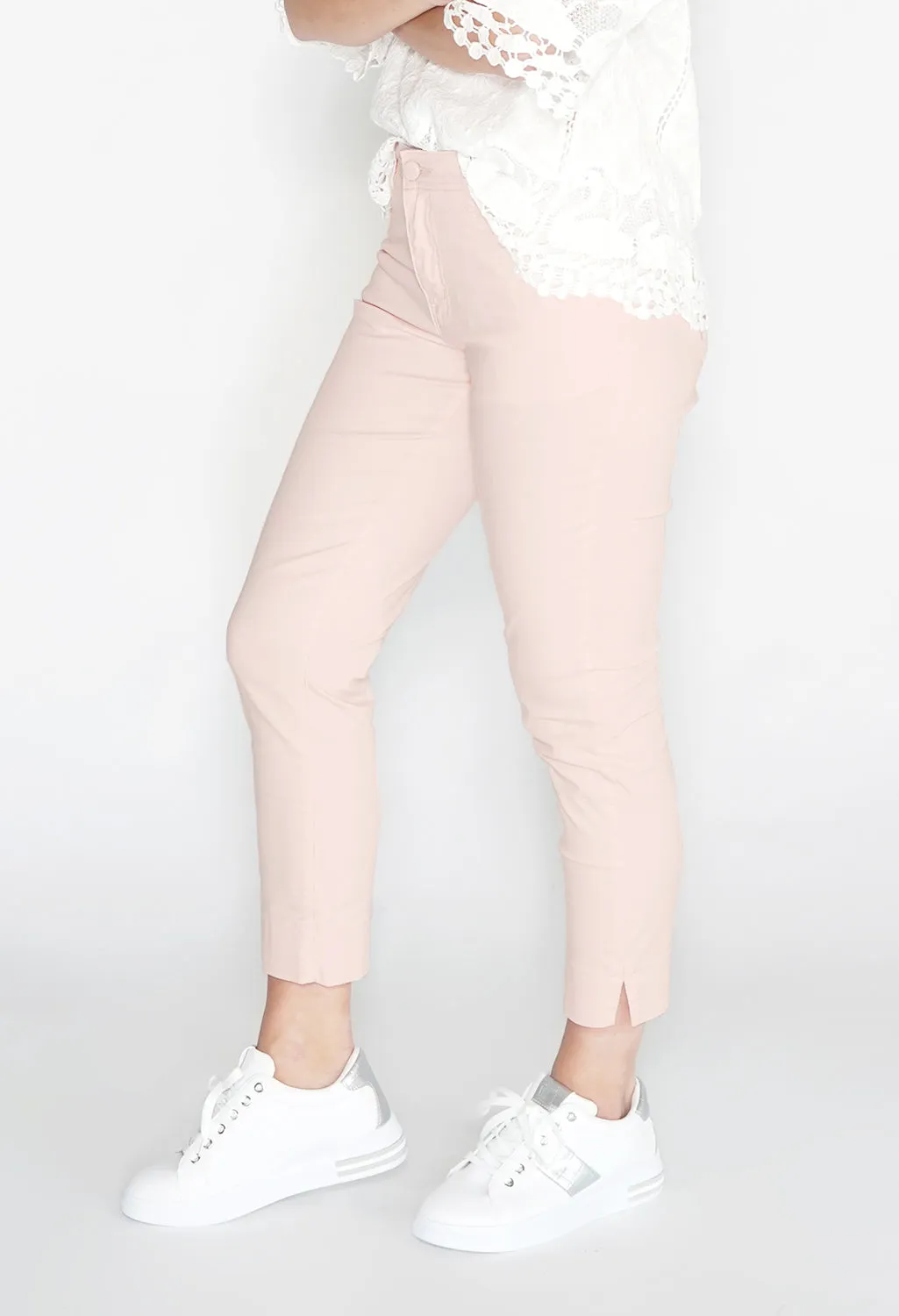 Light Pink Cropped Jean