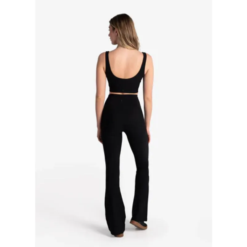 Lole Women's Sculpt Rib Flare Leggings