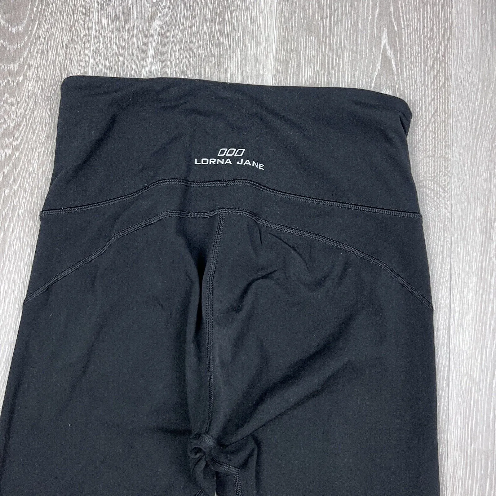 Lorna Jane Womens Black Activewear Legging Size M