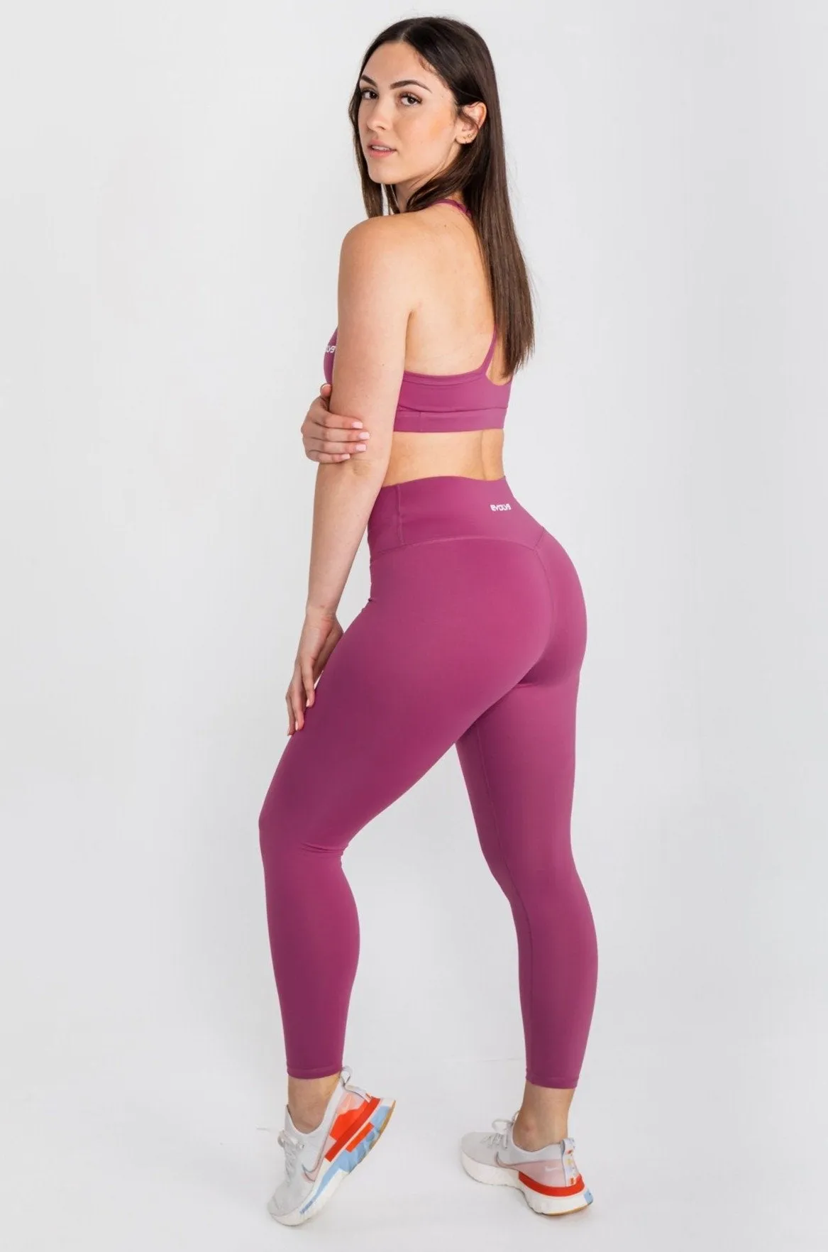 Lux Leggings - Rose