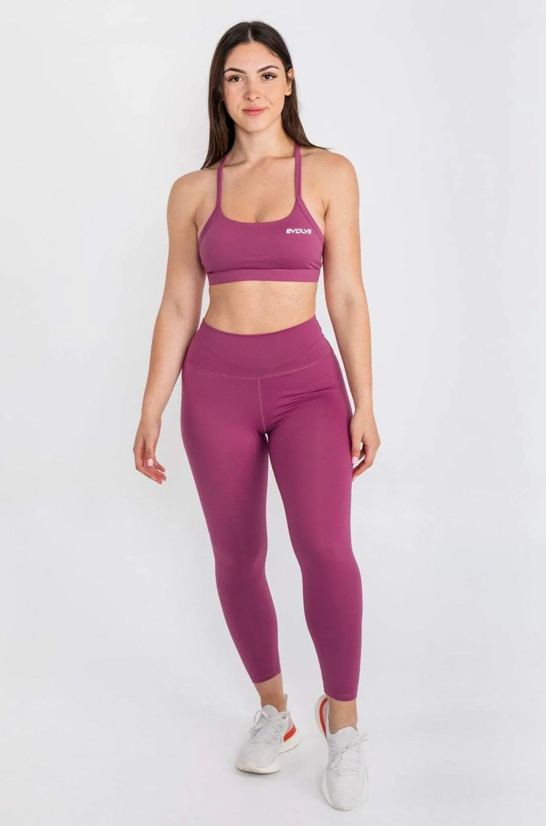 Lux Leggings - Rose