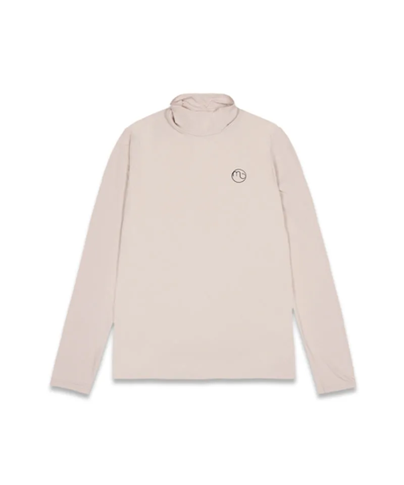MACKY Golf: Cooling Half-Neck Inner Shirt - Beige