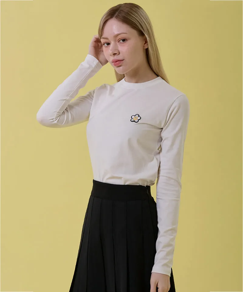 MACKY Golf: Signature Patch Inner T-Shirt - White
