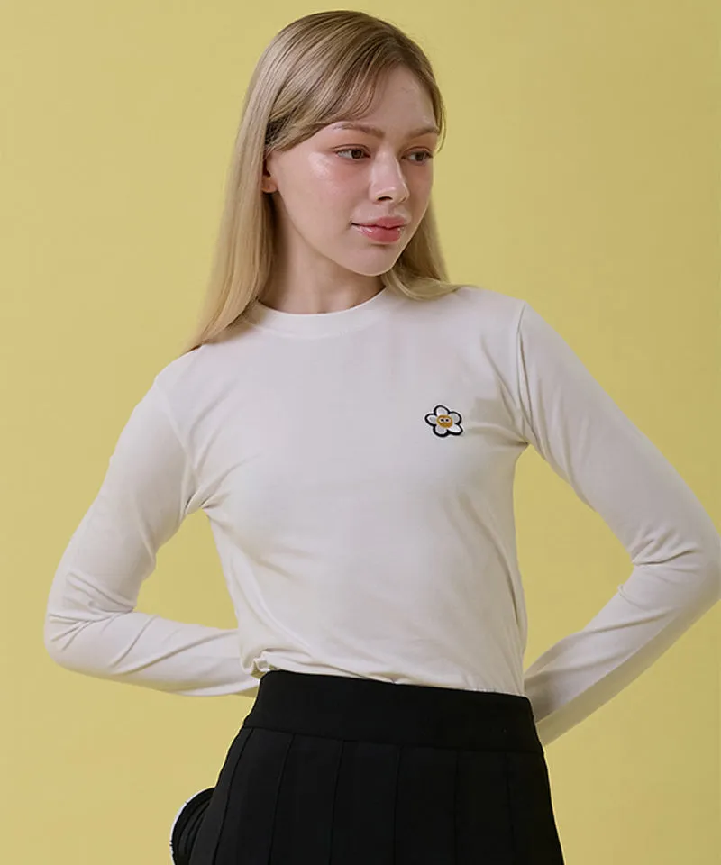 MACKY Golf: Signature Patch Inner T-Shirt - White