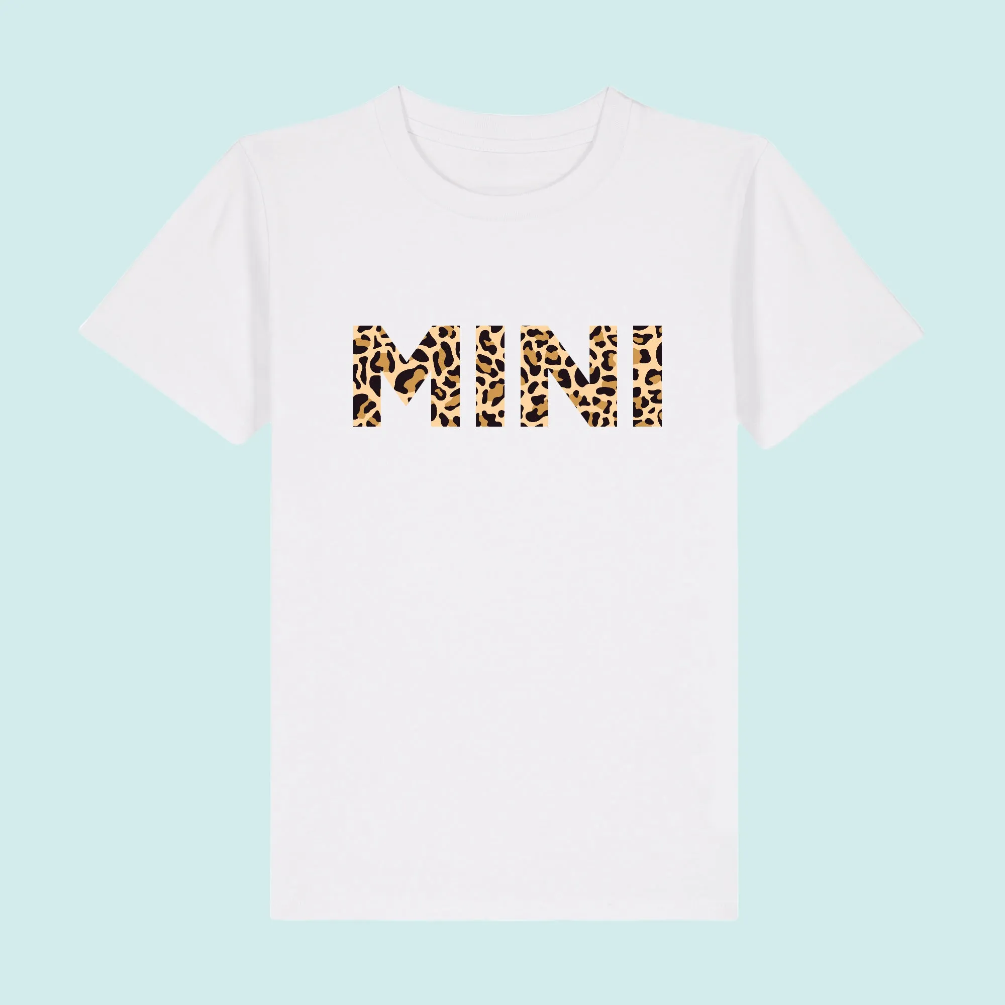 Mama And Mini Animal Print T Shirt Set