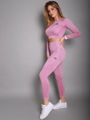 Marble Pink Set Long Sleeve