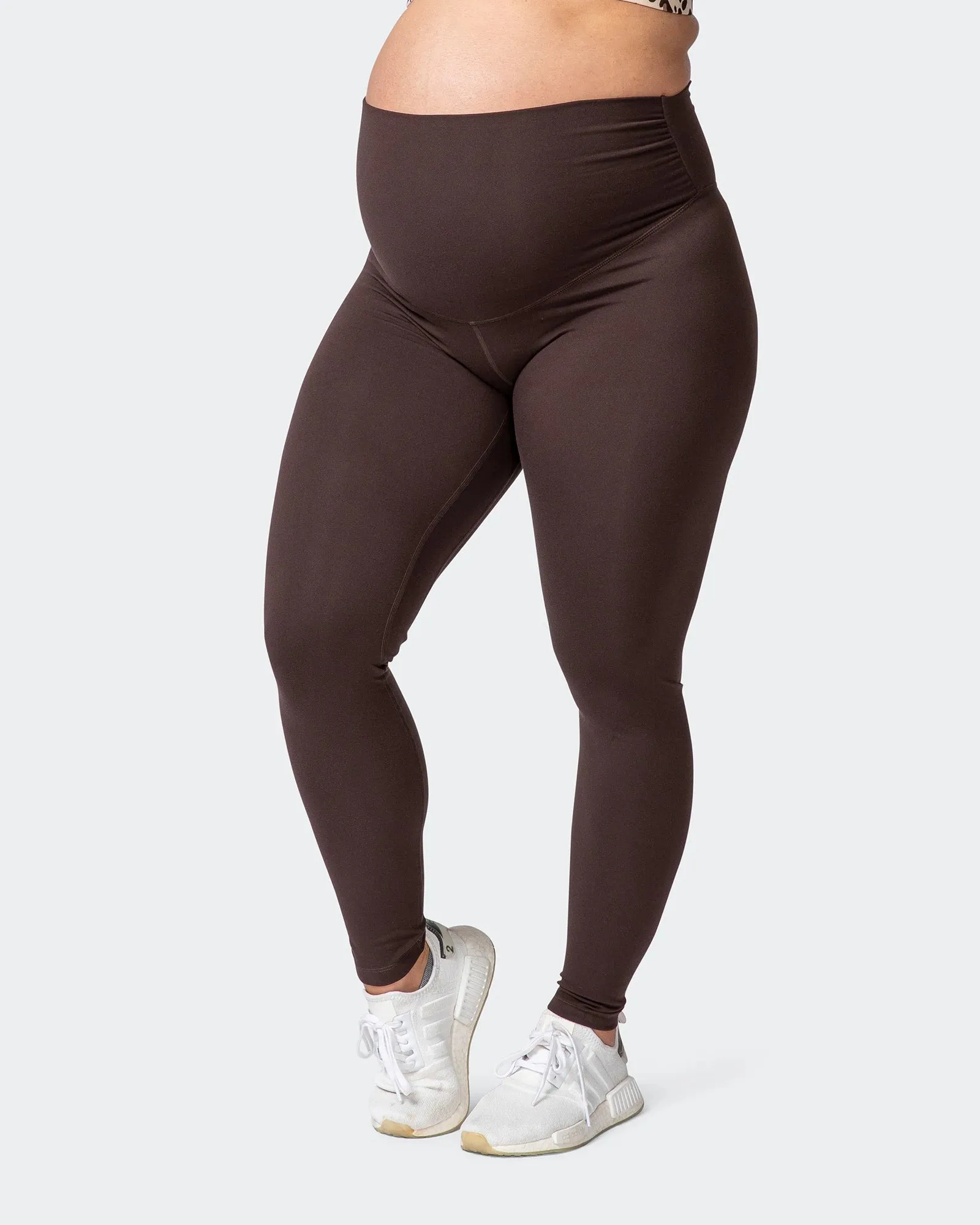 Maternity Everyday Leggings - Cocoa