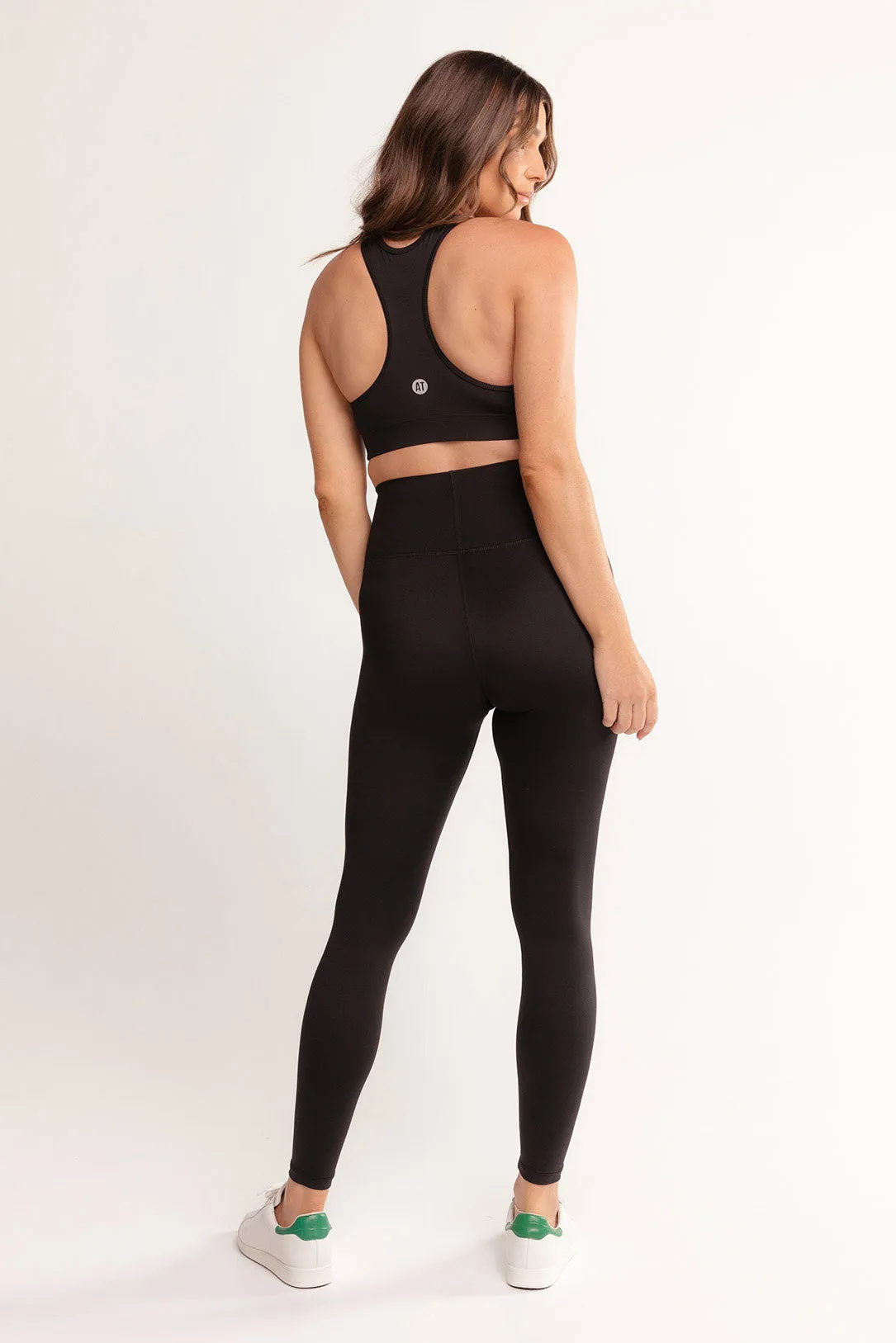 Maternity Support Full Length Legging - Black