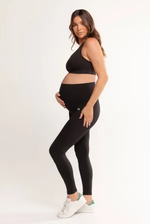 Maternity Support Full Length Legging - Black