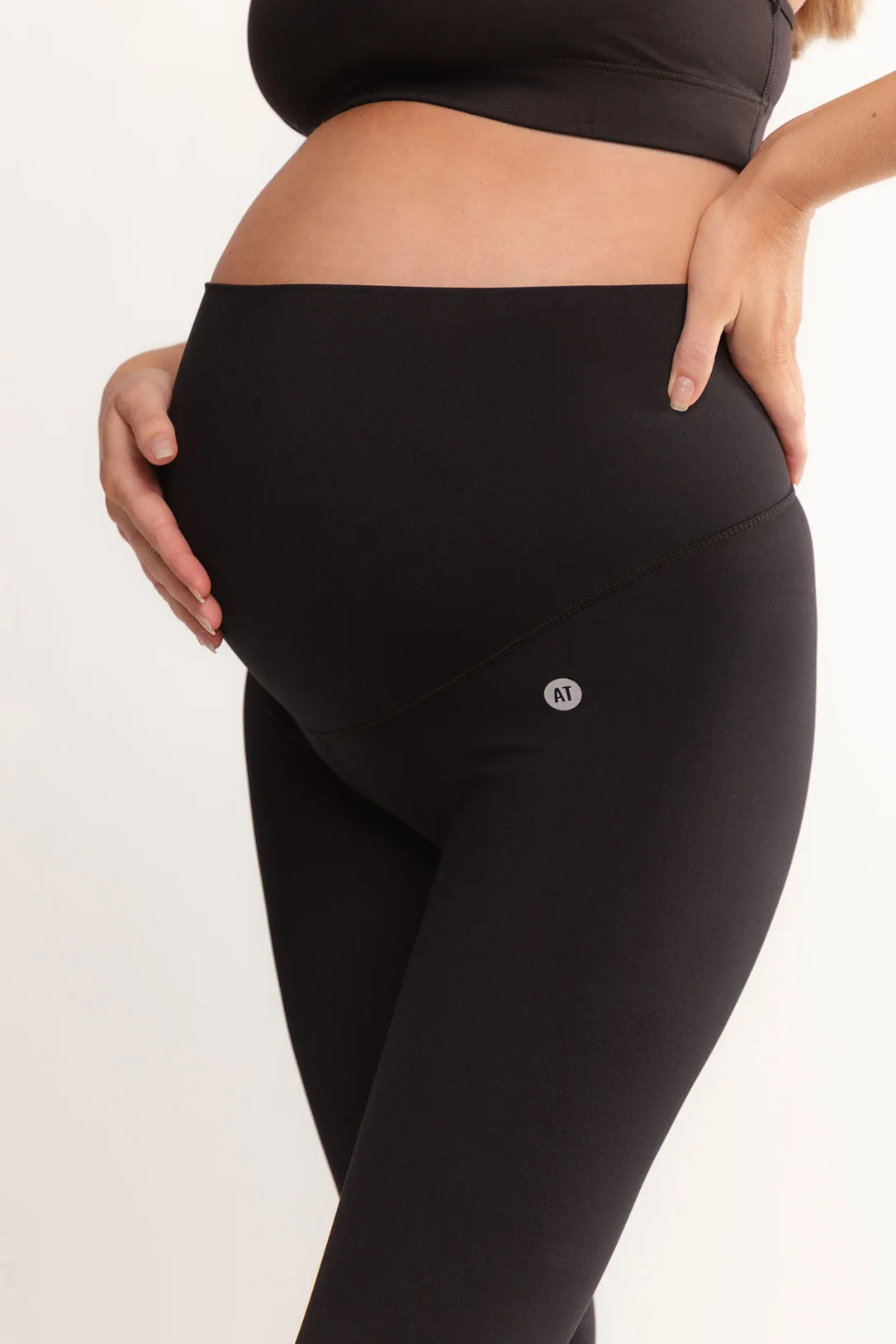 Maternity Support Full Length Legging - Black