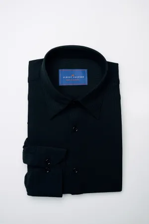 Men - Med-night Black Long Sleeves Shirt