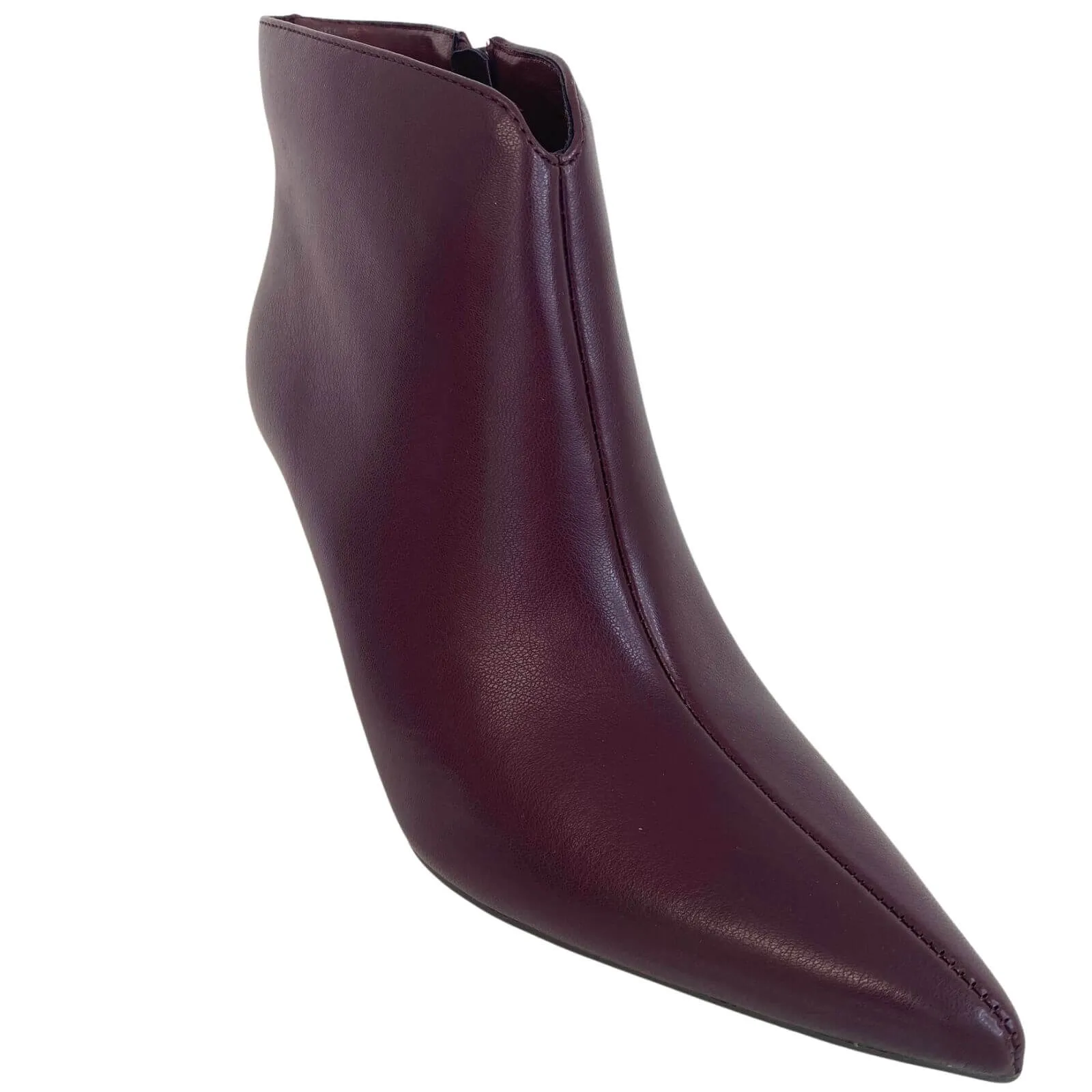 Menbur Burgundy Stiletto Sparkly Heel Boots