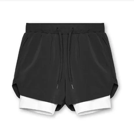 Men's Built In Compression Workout Shorts