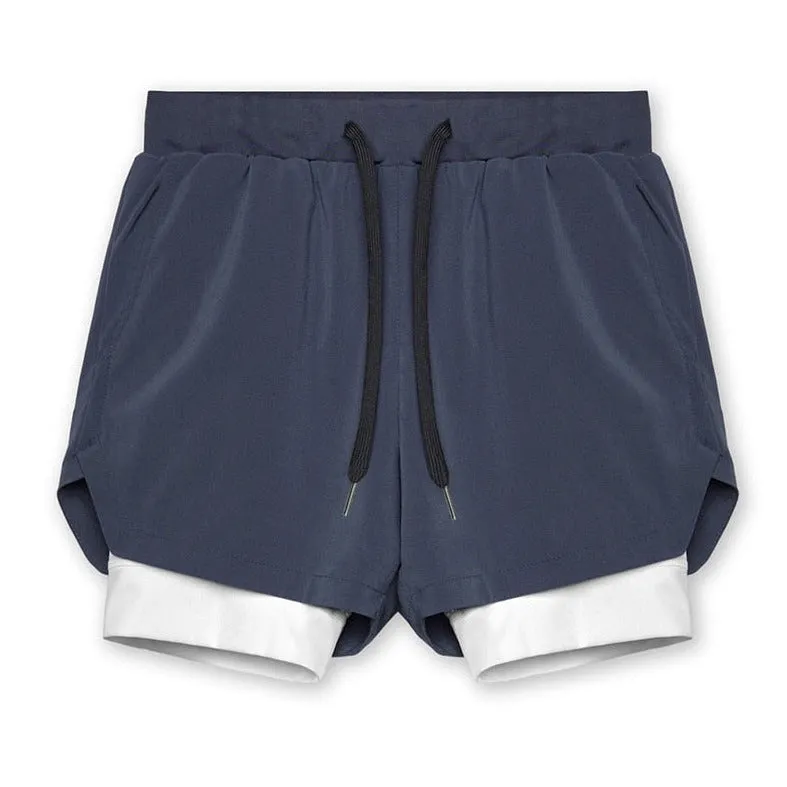 Men's Built In Compression Workout Shorts