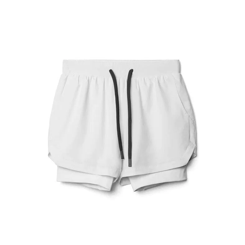 Men's Built In Compression Workout Shorts