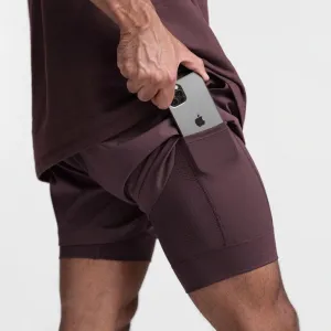 Men's Built In Compression Workout Shorts