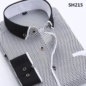 Men's Business Dress Shirt Up To 3XL
