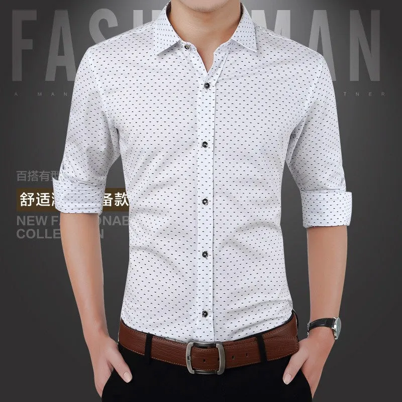 Men's Fashion Design Button Up