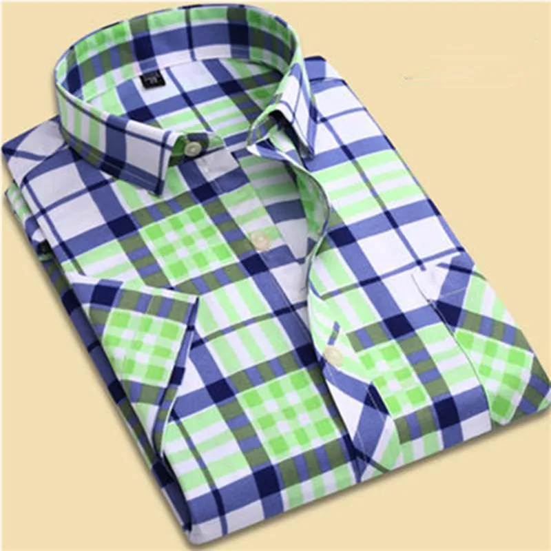 Men's Print Dress Shirt In 10 Colors And Styles