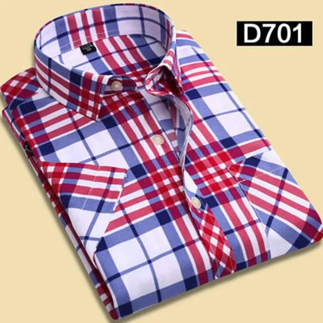 Men's Print Dress Shirt In 10 Colors And Styles