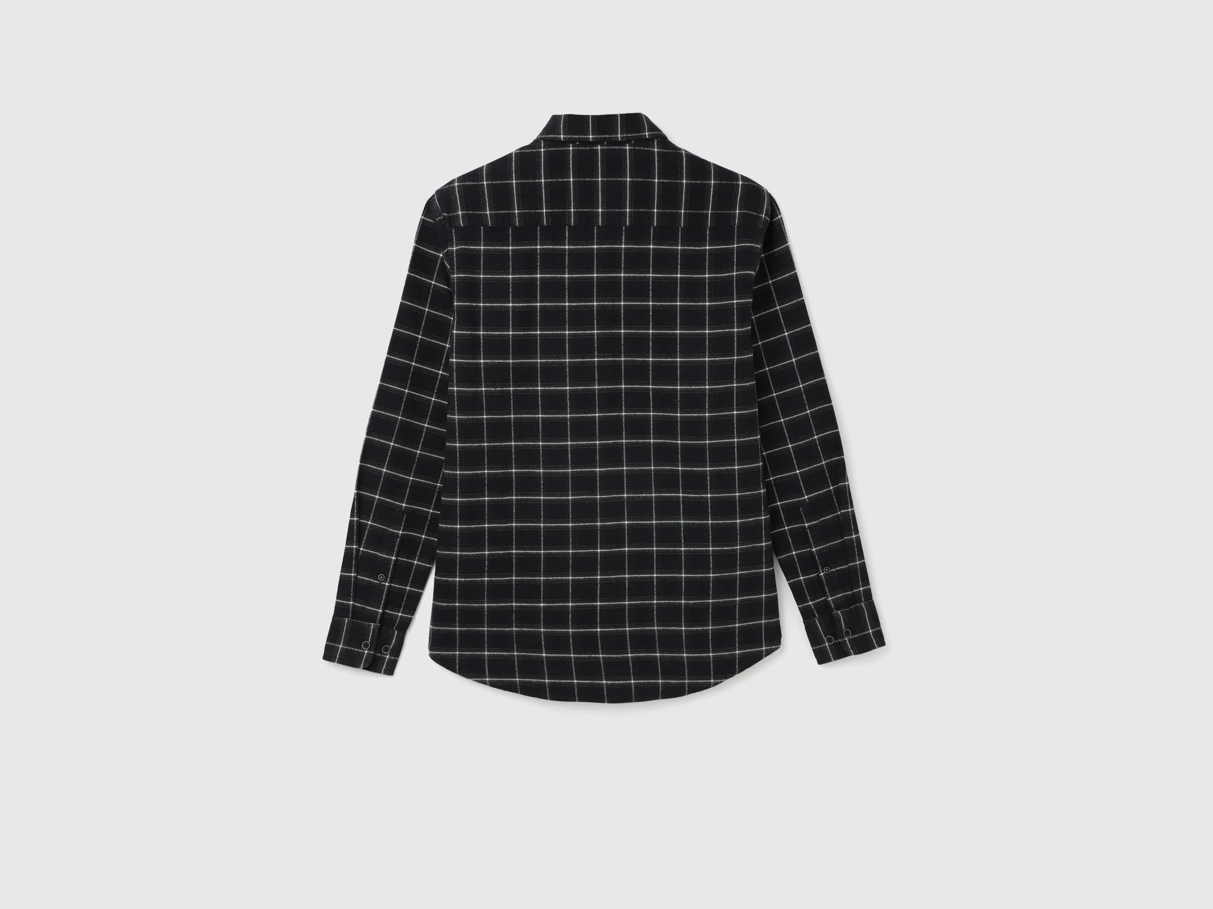 Men's Regular Fit Spread Collar Checked Shirts