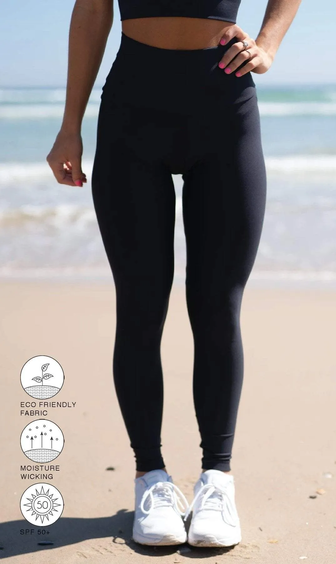 Midnight Eco Extra Long Leggings