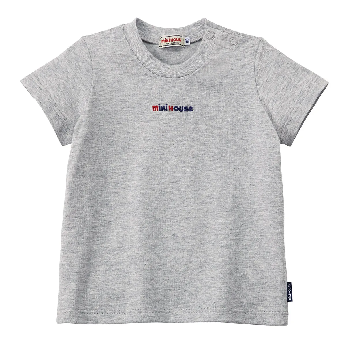 MIKI HOUSE Everyday Tee (Embroidery Logo)
