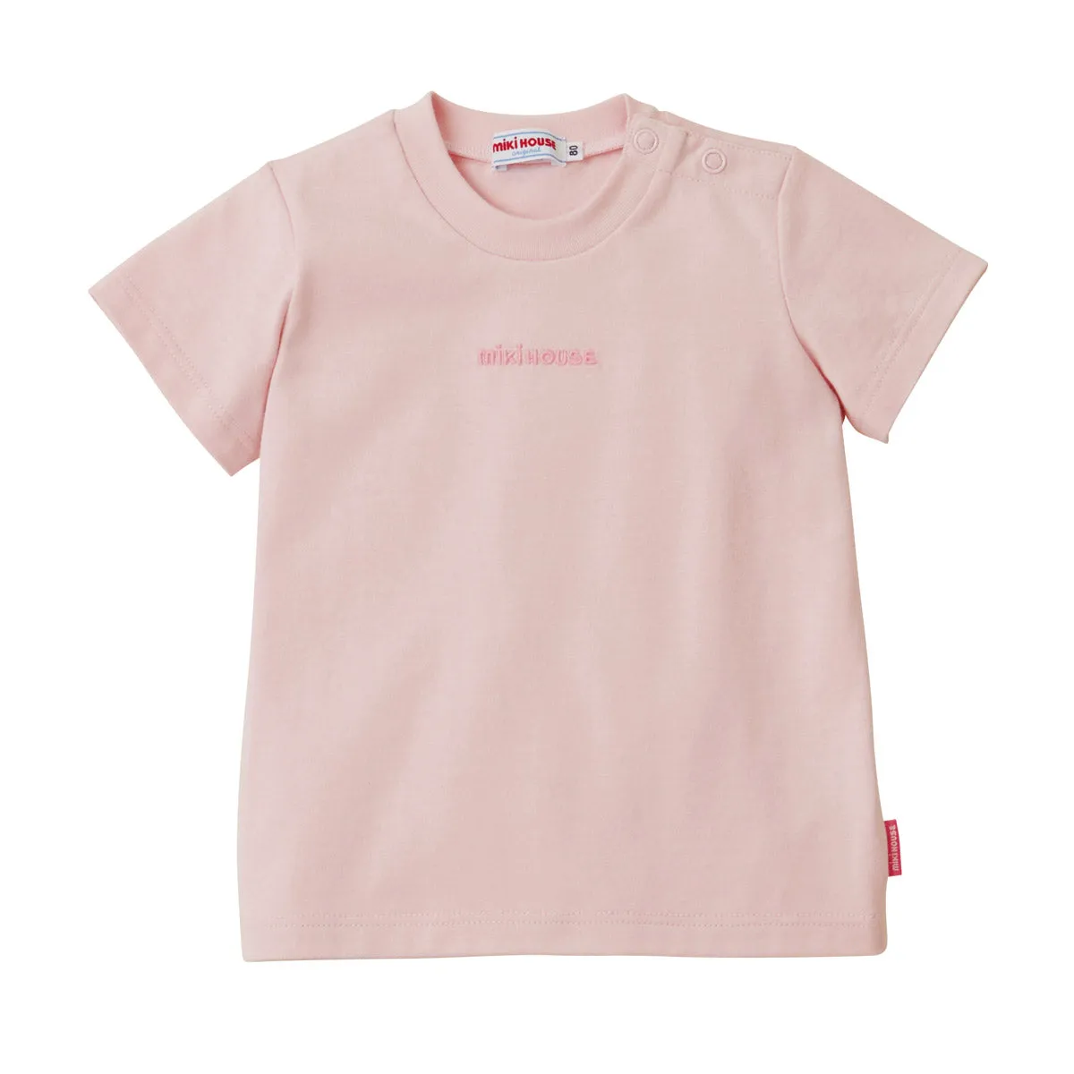 MIKI HOUSE Everyday Tee (Embroidery Logo)