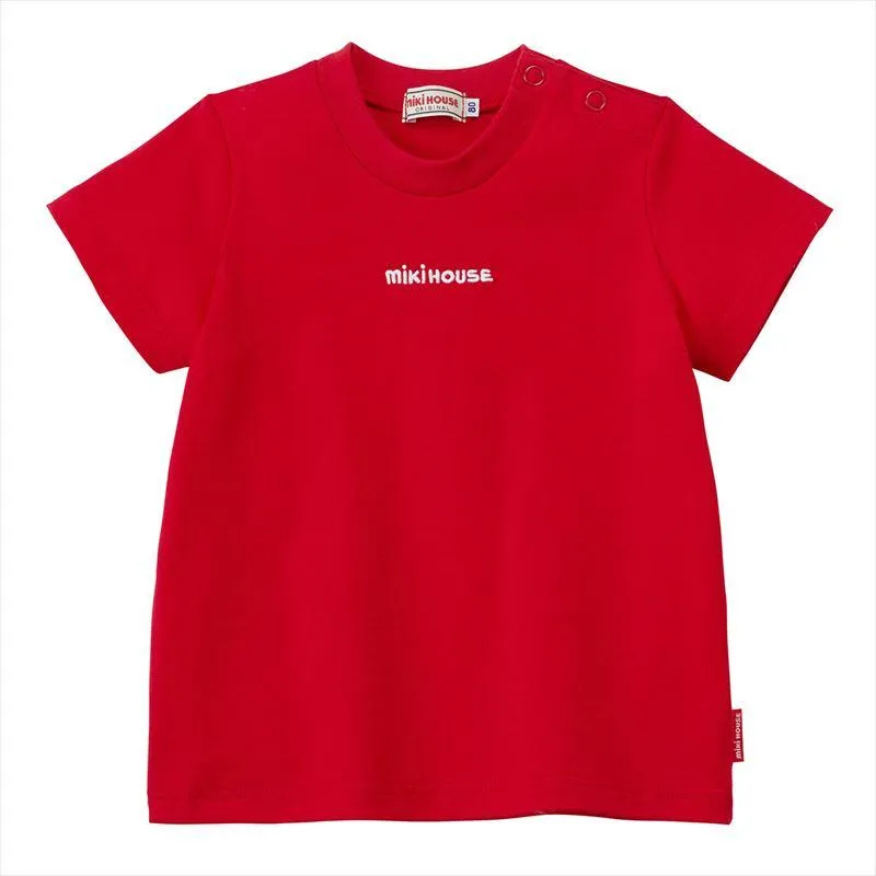 MIKI HOUSE Everyday Tee (Embroidery Logo)