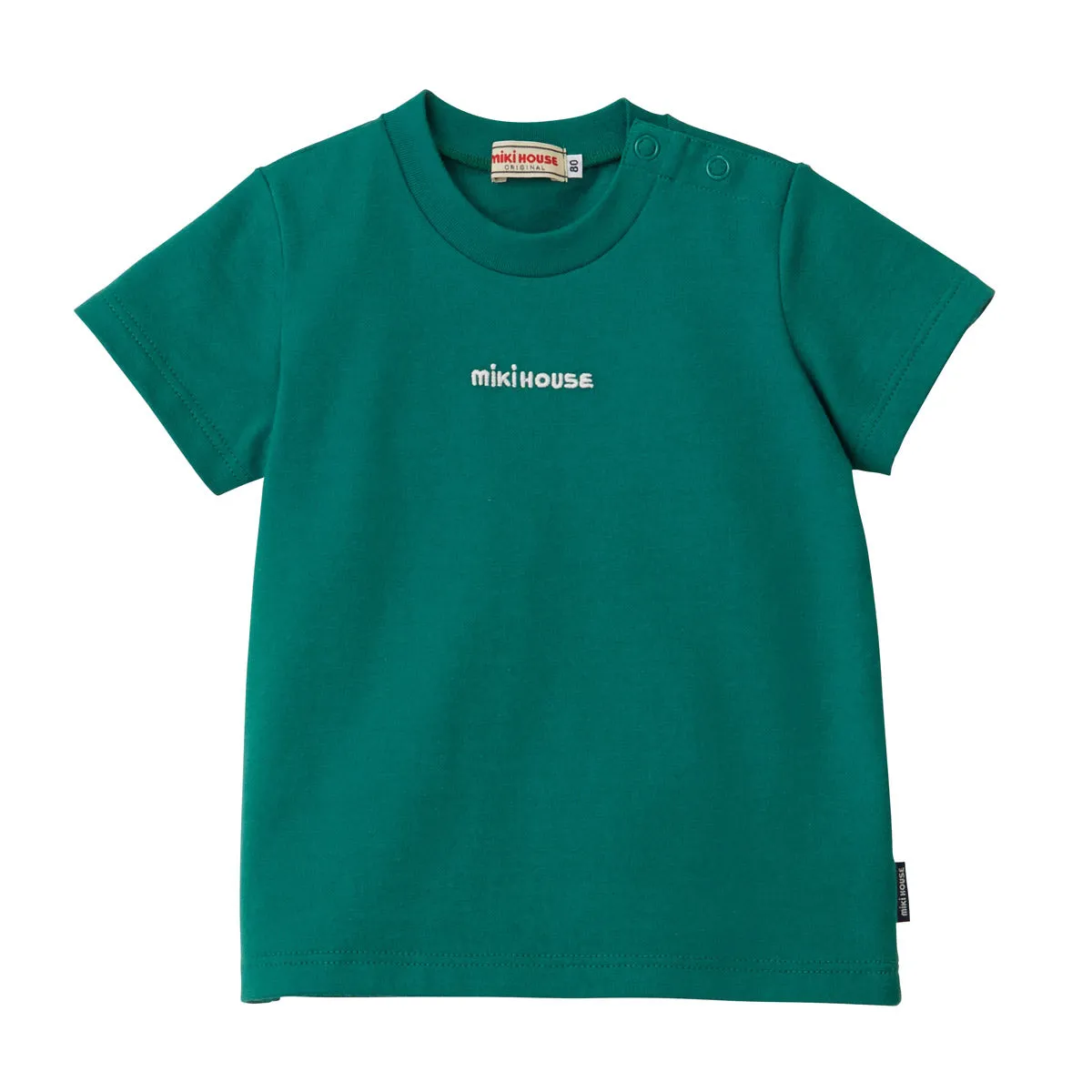 MIKI HOUSE Everyday Tee (Embroidery Logo)