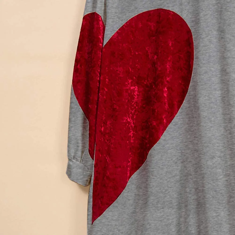 Mom and Mini Red Heart Shirts - Priority Shipping