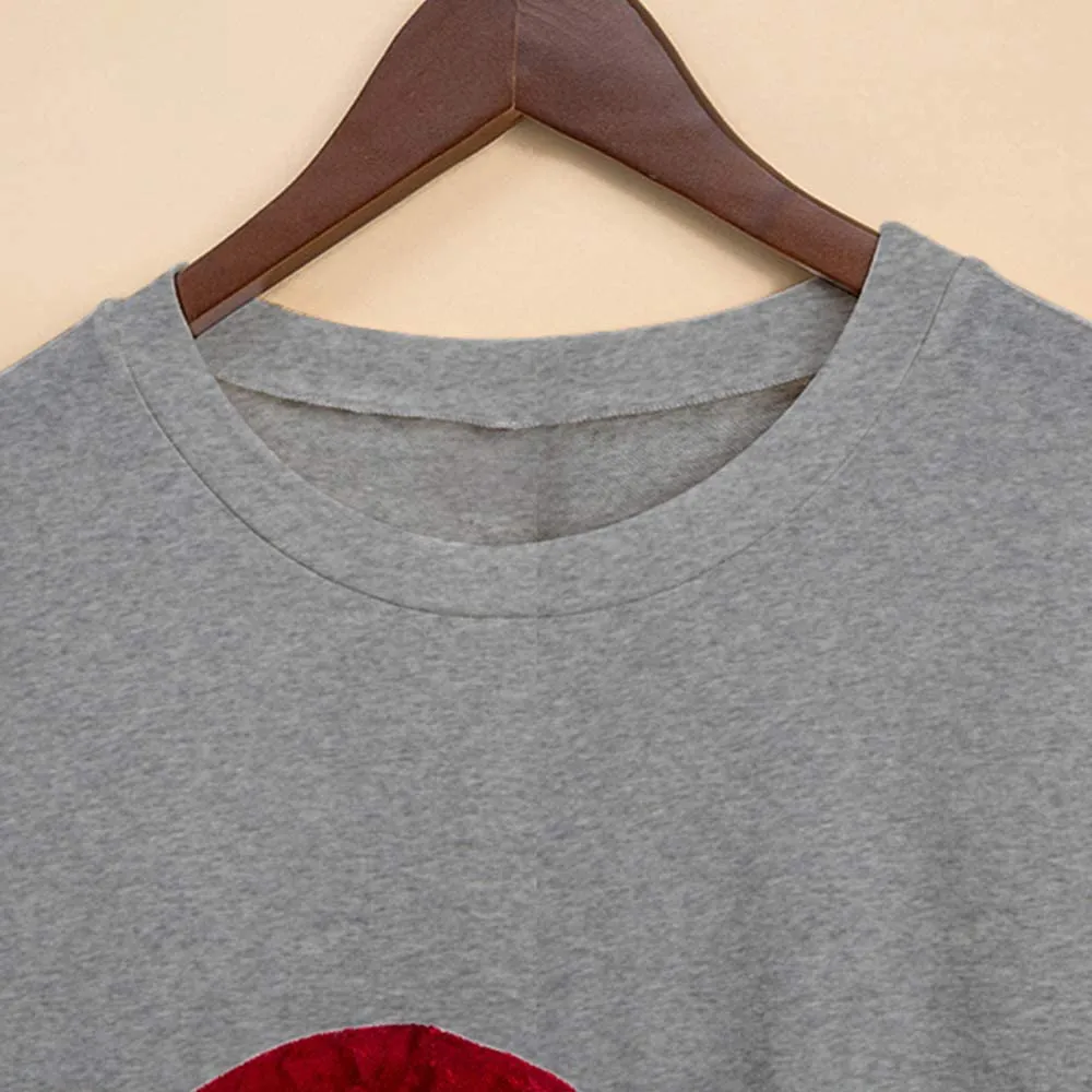 Mom and Mini Red Heart Shirts - Priority Shipping