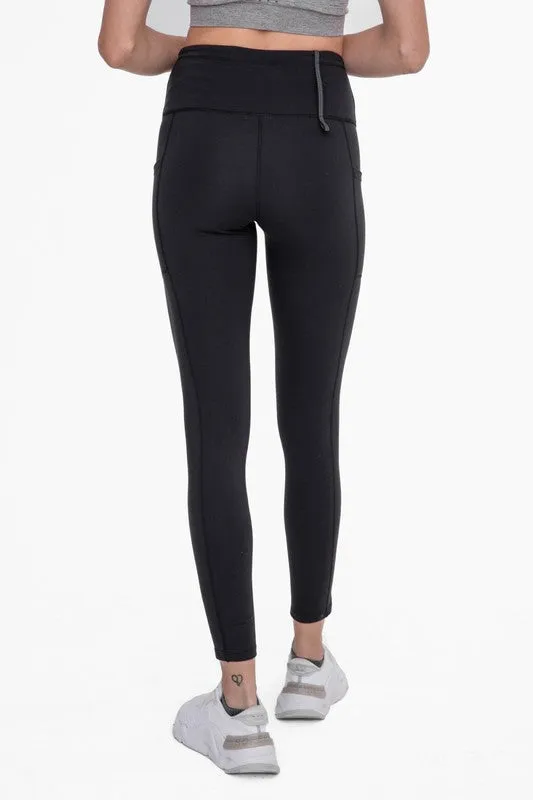 Mono B Adjustable Bungee Waist Leggings