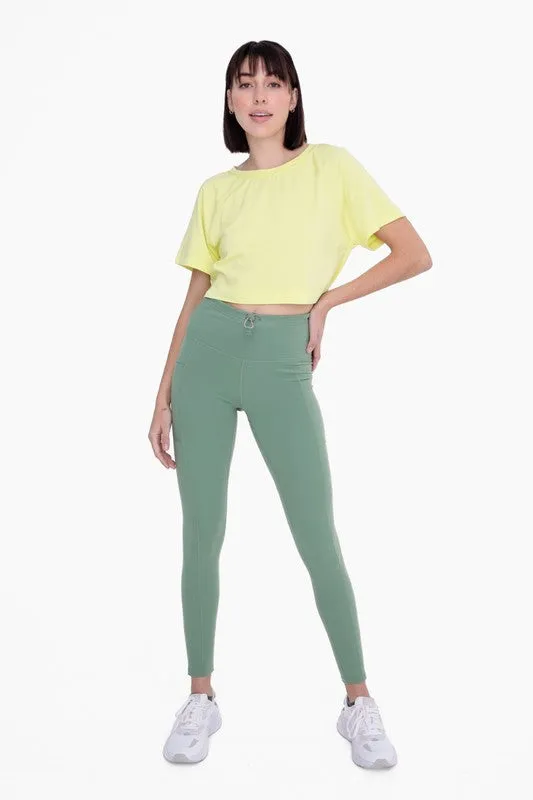Mono B Adjustable Bungee Waist Leggings