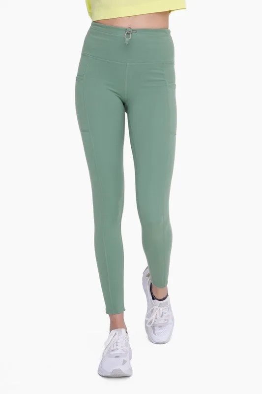 Mono B Adjustable Bungee Waist Leggings