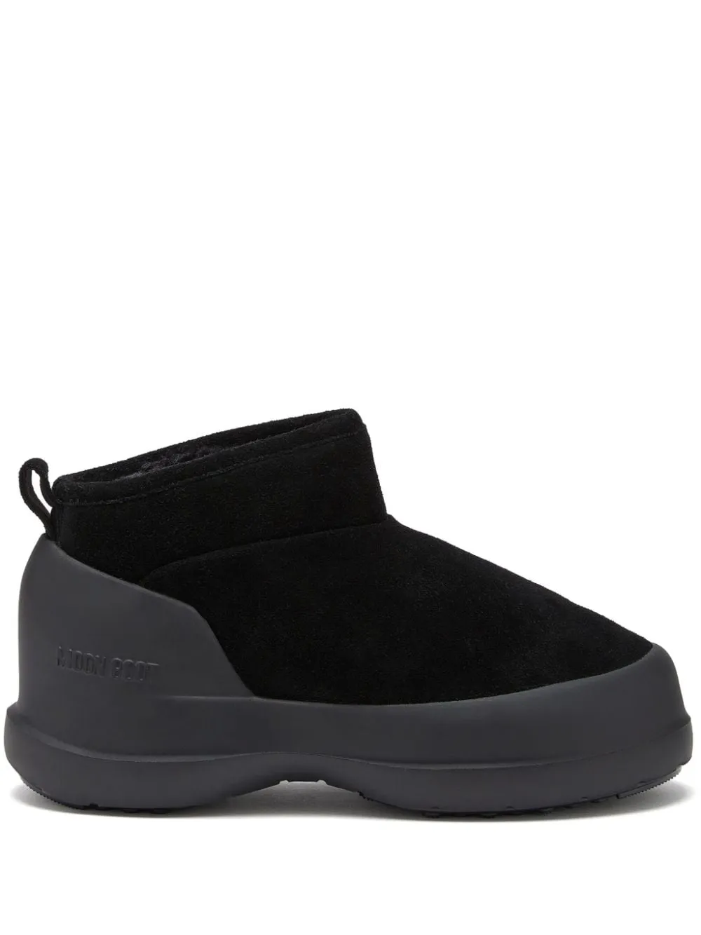 Moon Boot Capsule Black Low Top Snow Boots