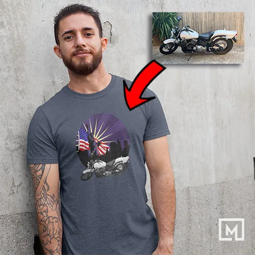 Motorcycles | Custom Print Unisex | T-shirt