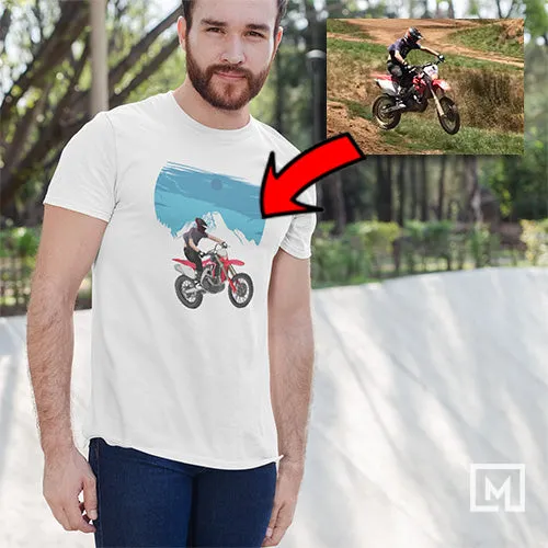 Motorcycles | Custom Print Unisex | T-shirt