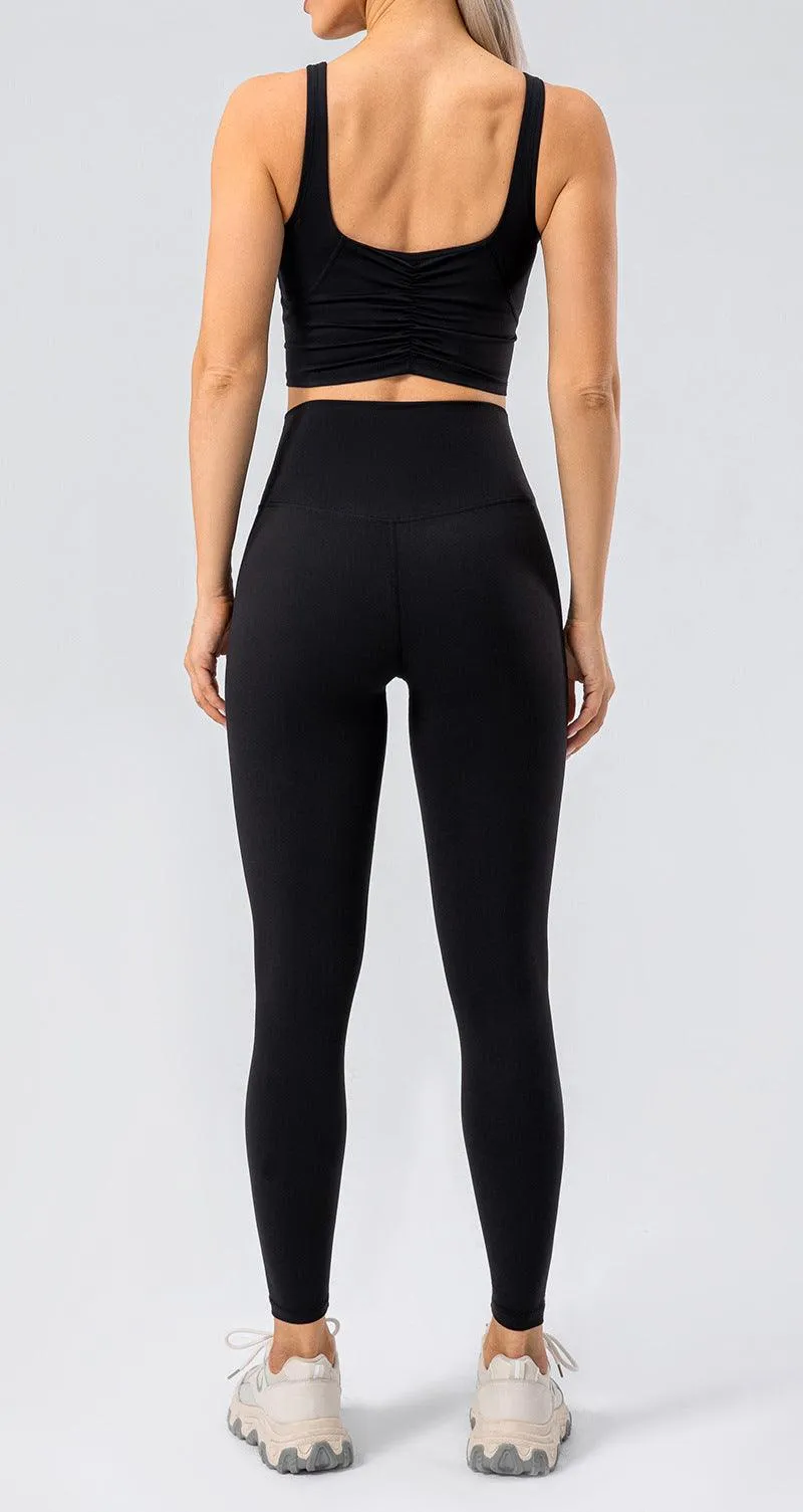 Move Smoothly Wide Waistband Activewear Leggings