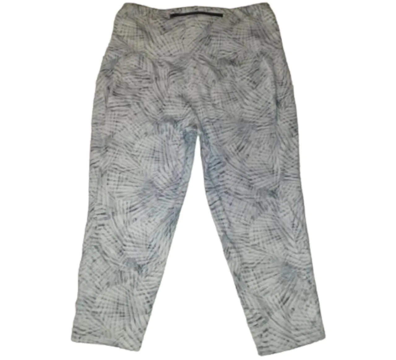 MTA Sport Cropped Legging Womens L High Rise Capri Workout Yoga Waist Pocket EUC