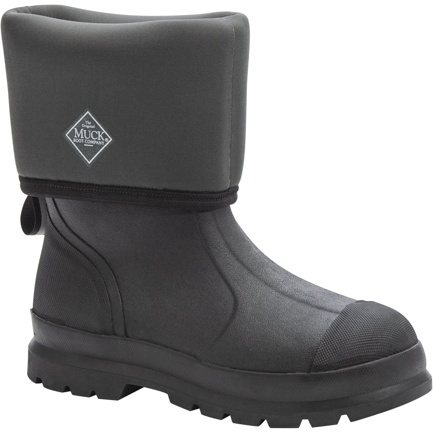 Muck Men's Chore Tall 17" Waterproof Rubber Work Boot - Black - CHH-000A