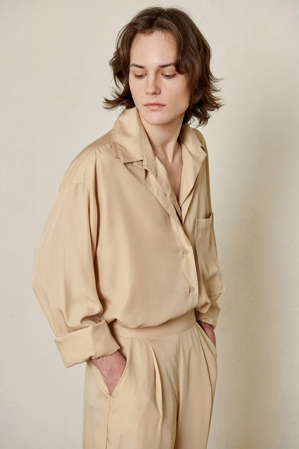 Multi-Way Layered Bamboo Shirt
