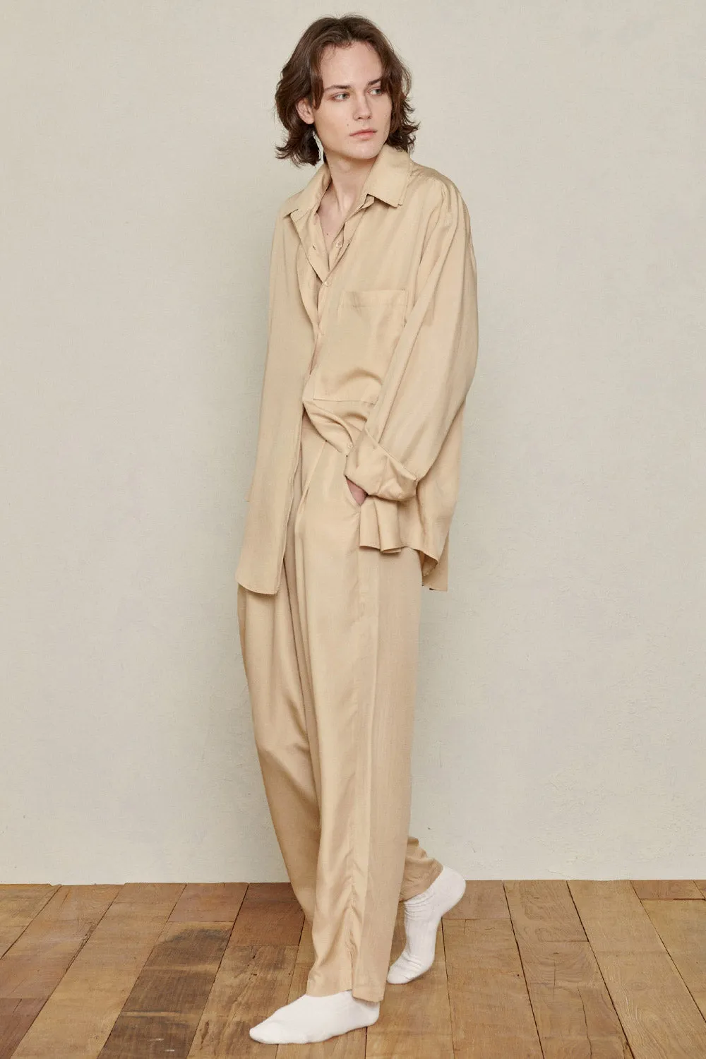 Multi-Way Layered Bamboo Shirt
