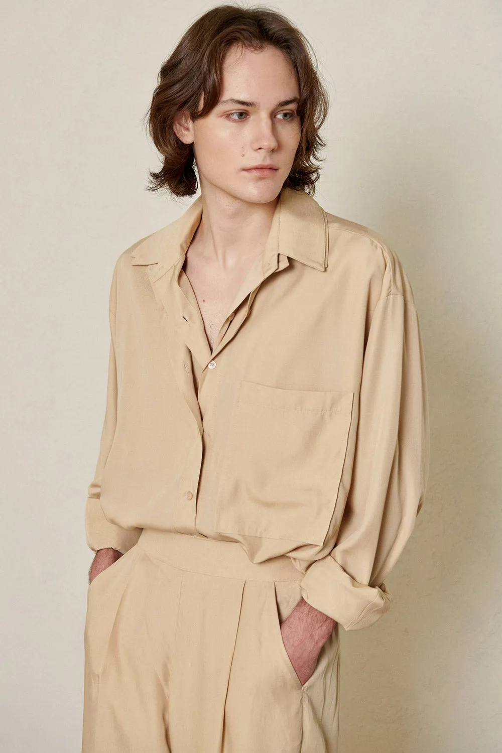 Multi-Way Layered Bamboo Shirt