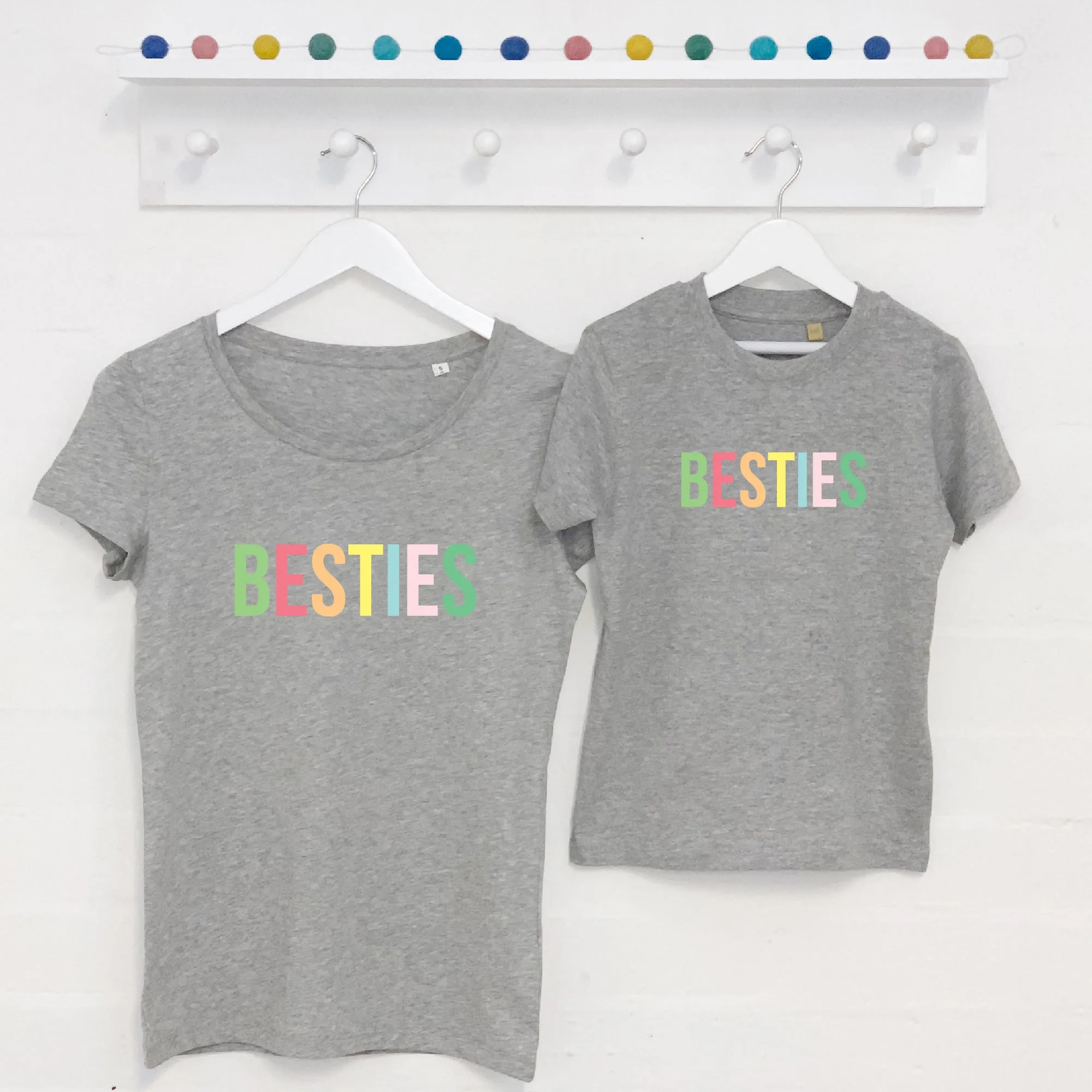 Mum And Baby / Child Multicoloured Pastel Besties Set