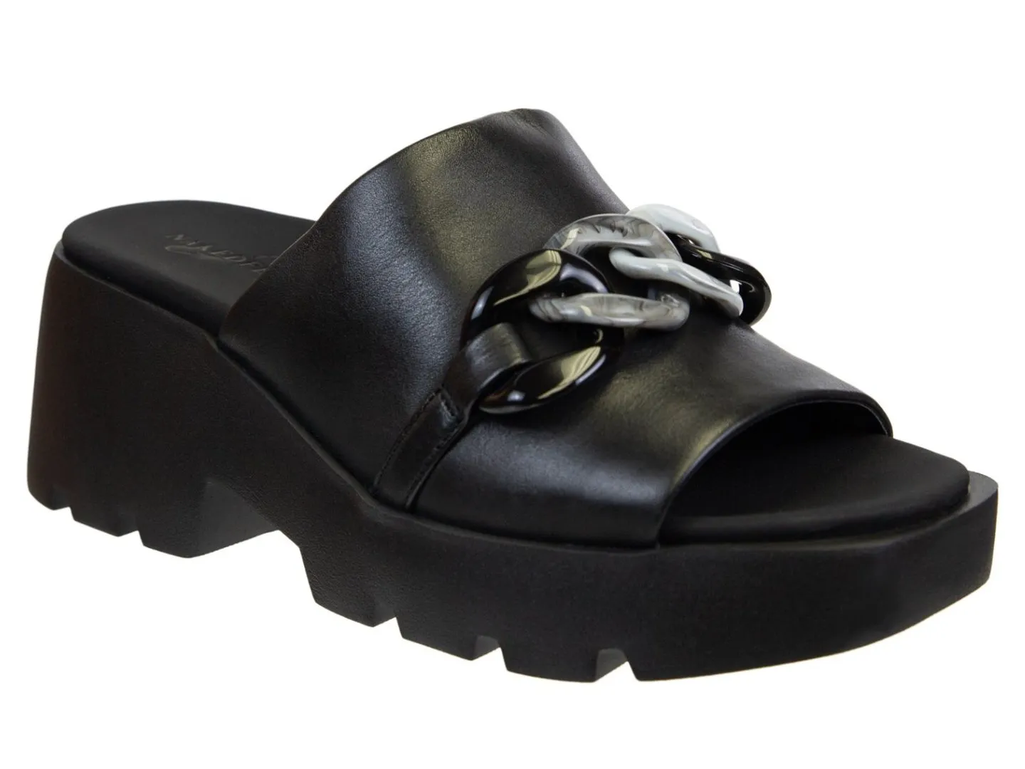Naked Feet: ISO in BLACK Platform Sandals