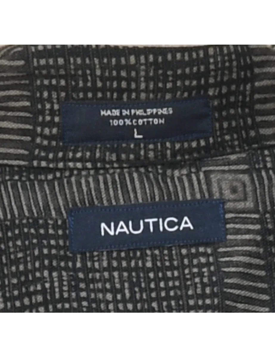 Nautica Checked Shirt - L