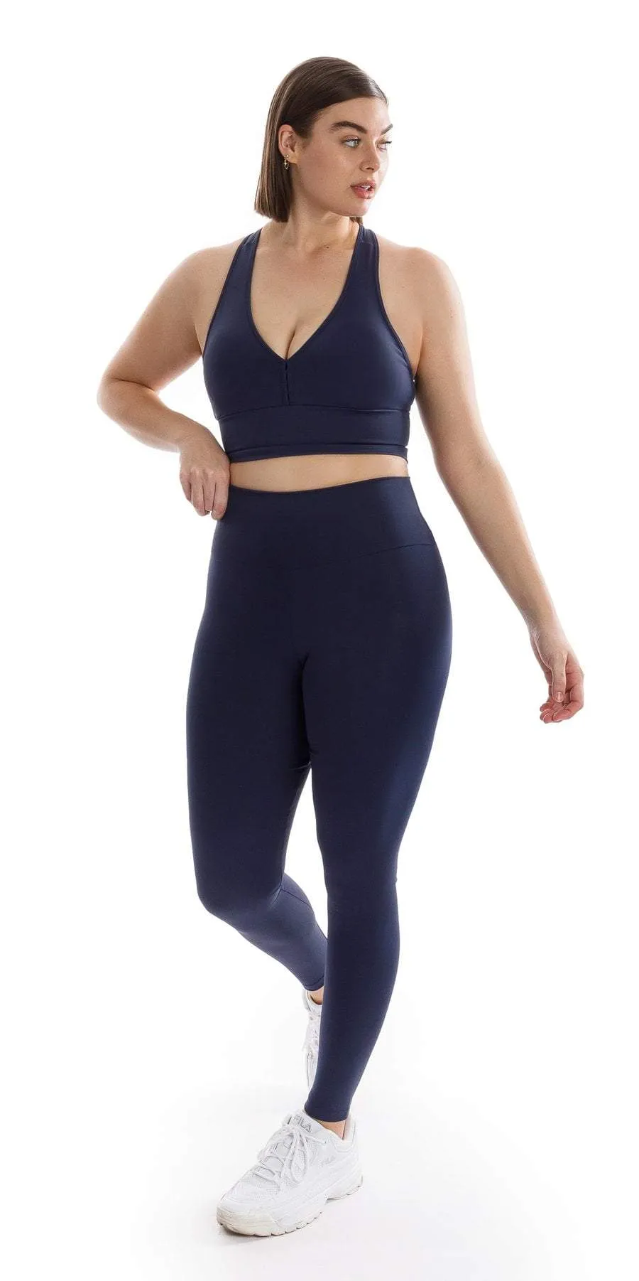 Navy Body Luxe Ultra High Waist Leggings